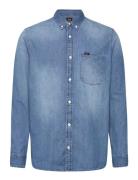 Lee Button Down Blue Lee Jeans