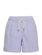 Traveler Seersucker Swim Trunk Blue Ralph Lauren Kids