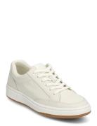 Hailey Iv Canvas & Nappa Leather Sneaker White Lauren Ralph Lauren