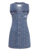 Sleeveless Denim Dress Blue Calvin Klein Jeans