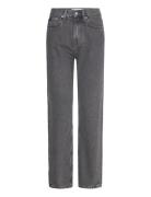 High Rise Straight Grey Calvin Klein Jeans