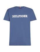 Twill Embroidery Monotype Tee Blue Tommy Hilfiger