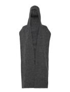 Alphagz Wool Hoodscarf Grey Gestuz