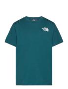 B S/S Redbox Tee Blue The North Face