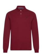 Slim Fit Logo Ls Burgundy Hackett London