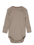 Rib Jersey Long Sleeve Body Brown Copenhagen Colors