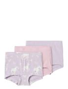 Nmftights 3P Pastel Lilac Horse Noos Pink Name It