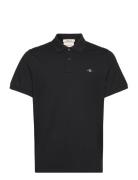 Reg Shield Ss Pique Polo Black GANT