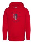 Print Sweat Hoodie Red GANT