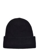 Slfmaline Lano Knit Beanie Noos Black Selected Femme