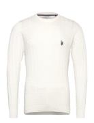 Uspa Knit Archi Men White U.S. Polo Assn.