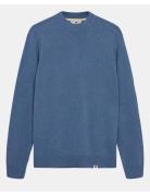 Akrico Lambswool Knit Blue Anerkjendt