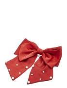 Pcrapu Bow Hairclip Red Pieces