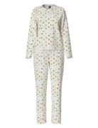 Pcfreya Ls Nightwear Set Kac White Pieces