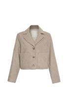 Mschbo Josia Short Jacket Beige MSCH Copenhagen