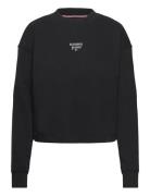 Tjw Essential Logo 1 Crew Ext Black Tommy Jeans