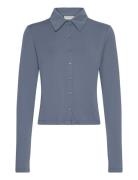 Modal Long Sleeve Shirt Blue Calvin Klein Jeans