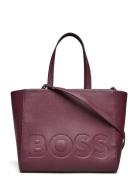 Yona Sm Tote Burgundy BOSS