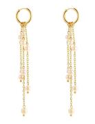 Palma Multidrop Earring Gold By Jolima