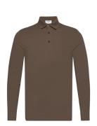 Luke Stretch Polo Shirt Brown Filippa K