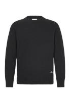 Brad Roundneck Knit Black Les Deux