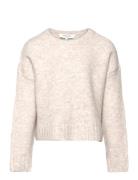 O-Neck Pullover Cream Rosemunde Kids