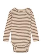 Body L/S Modal Striped Patterned Petit Piao