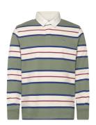 Striped Heavy Rugger Green GANT