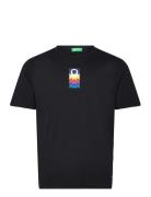 T-Shirt Black United Colors Of Benetton