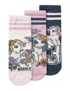 Nmfjojo Mlp 3P Sock Cplg Pink Name It