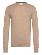 Bs Uranus Regular Fit Knitwear Beige Bruun & Stengade