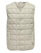 Onsgavin Light Down Vest Otw Cream ONLY & SONS