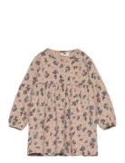 Dress Ls Beige En Fant