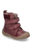 Sporty™ Velcro Boot Tex Pink Pom Pom