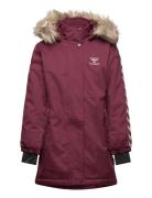 Hmlleaf Tex Coat Burgundy Hummel