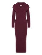 Amaya Knitted Dress Burgundy Twist & Tango