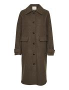 Kaannelise Coat Brown Kaffe