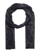 Double Face Scarf Navy Amanda Christensen