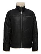 Axel Classic Pile Suede Jacket Black Jofama