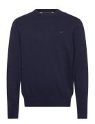 Pima Org Ctn Cashmere Crew Neck Navy Tommy Hilfiger