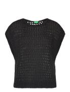 Sleeveless Sweater Black United Colors Of Benetton