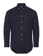 Flex Brushed Solid Rf Shirt Navy Tommy Hilfiger