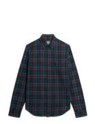 Vintage Check Shirt Blue Superdry