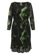 Carforest Life Ls Boatneck Blk Dress Jrs Green ONLY Carmakoma