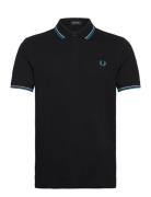 Twin Tipped Fp Shirt Black Fred Perry