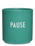 Favourite Cups - Danish Words Green Design Letters