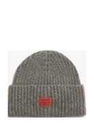 Workwear Nep Knitted Beanie Grey Superdry