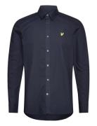 Long Sleeve Poplin Shirt Navy Lyle & Scott