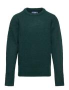 Jorollie Knit Crew Neck Jnr Green Jack & J S