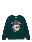 Nkmvismas Ls Nreg Sweat Bru Green Name It